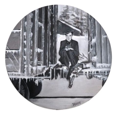 Buster Keaton - Peinture - DESNOYERS