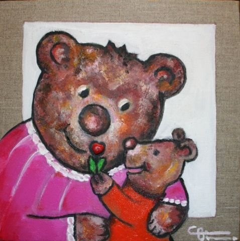 Cadeau - Peinture - CHRISTIANE BERNAIS Cadeau - Peinture - CHRISTIANE BERNAIS