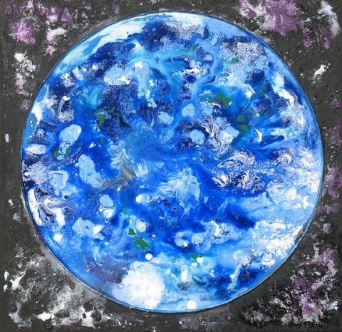 Ma terre - Peinture - ANNICK BRIGEL Ma terre - Peinture - ANNICK BRIGEL