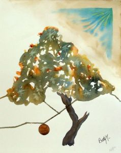 Voir le détail de cette oeuvre: arbre à boule