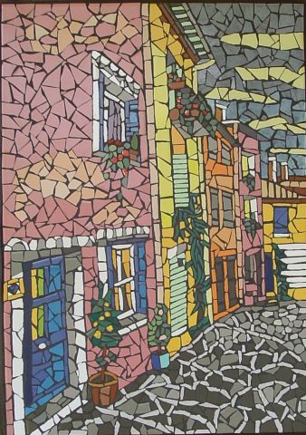 Collioure - Mosaique - Sylvie Cleyrergue