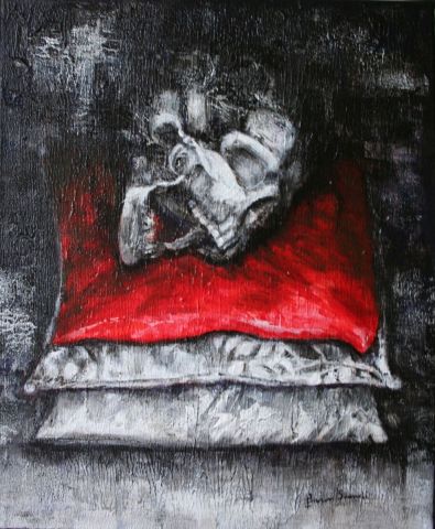 Bonne nuit - Peinture - Virginie Hery