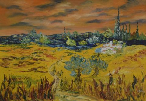 Provence - Peinture - Catherine GARCERAN Provence - Peinture - Catherine GARCERAN