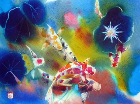 Harvest - Peinture - Andre Mehu Harvest - Peinture - Andre Mehu