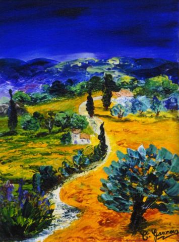 Provence - Peinture - Catherine GARCERAN