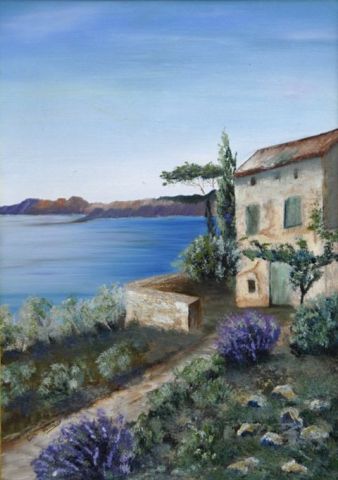 Mas en Provence - Peinture - Catherine GARCERAN