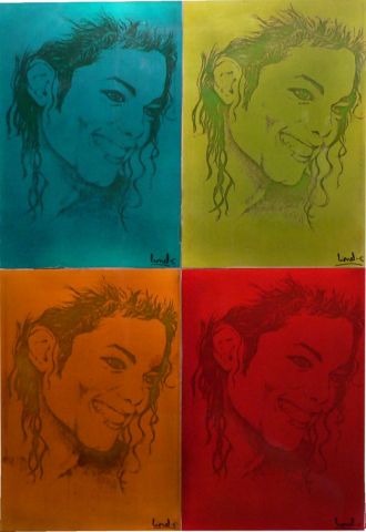 L'artiste lionel-c - portrait Michael Jackson