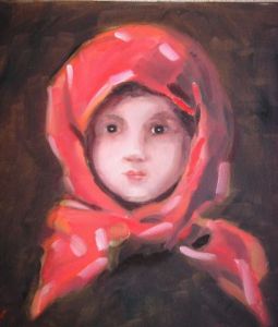 Voir cette oeuvre de franciane: petite fille au foulard