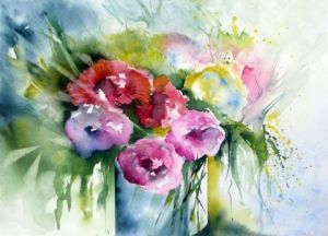 Voir cette oeuvre de Veronique Piaser-Moyen: Bouquet de roses