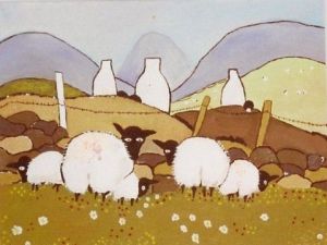 Voir le détail de cette oeuvre: les moutons