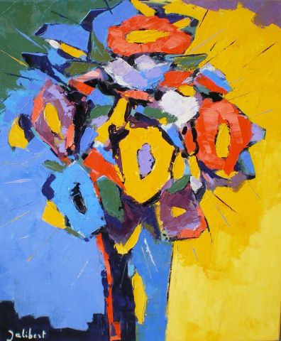 Peinture : Etude coloriste - francis JALIBERT Peinture : Etude coloriste - francis JALIBERT