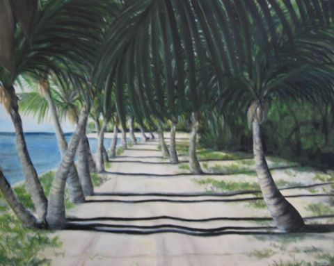 Vers Laguna - Peinture - Kim Dorion