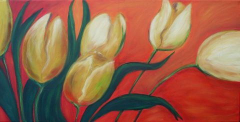 Tulipes  - Peinture - Nathalie Vala