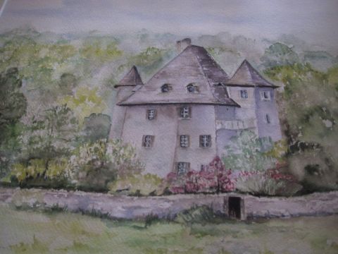 L'artiste MARYSE WENGER - Chateau de Thuyset Thonon 74