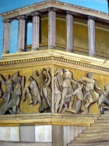 AU NOM DE ZEUS - Peinture - ALAIN FAURE AU NOM DE ZEUS - Peinture - ALAIN FAURE