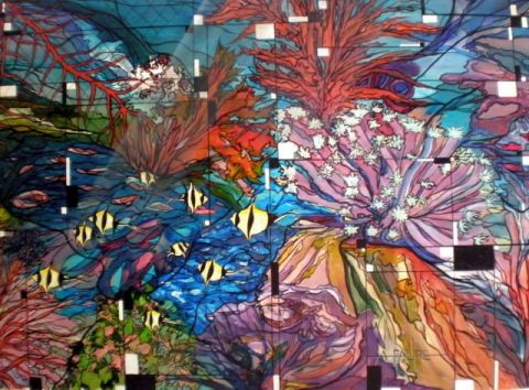 L'artiste ALAIN FAURE - IMMERSION CORALLIENNE L'artiste ALAIN FAURE - IMMERSION CORALLIENNE