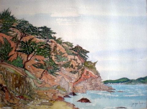 ST MANDRIER - Peinture - ALAIN FAURE ST MANDRIER - Peinture - ALAIN FAURE