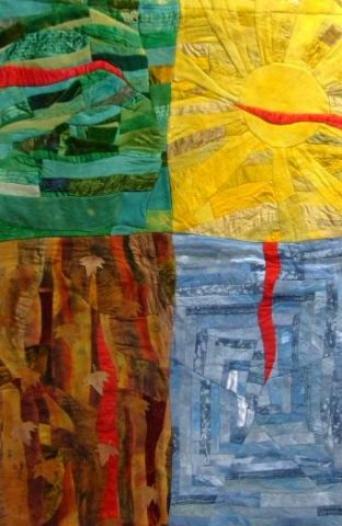 LES SAISONS / SEASONS - Art textile - Jean Pierre Avonts-Saint Lager LES SAISONS / SEASONS - Art textile - Jean Pierre Avonts-Saint Lager