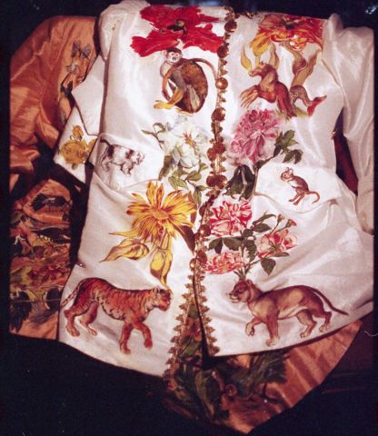 Tissus peints à la main - Art textile - Patrice Louis Tissus peints à la main - Art textile - Patrice Louis