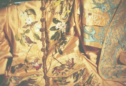Tissus peints à la main - Art textile - Patrice Louis Tissus peints à la main - Art textile - Patrice Louis