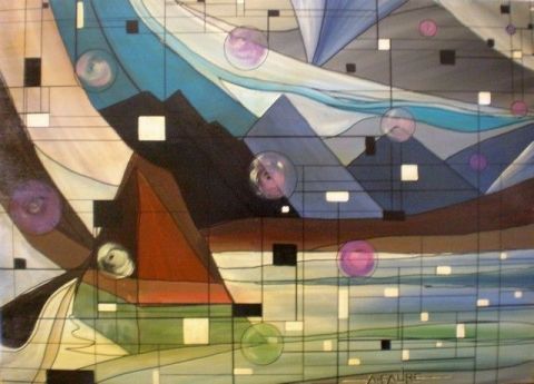 L'artiste ALAIN FAURE - VALLEE GLACIAIRE L'artiste ALAIN FAURE - VALLEE GLACIAIRE