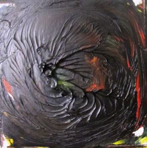 Peinture de Geritzen: Tourmente noire