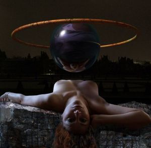 Art_numerique de Novoro: Saturne et Venus