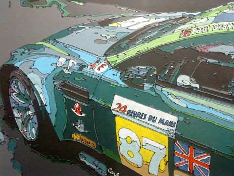 L'artiste jacquespaoletti - Aston Vantage Drayson Racing
