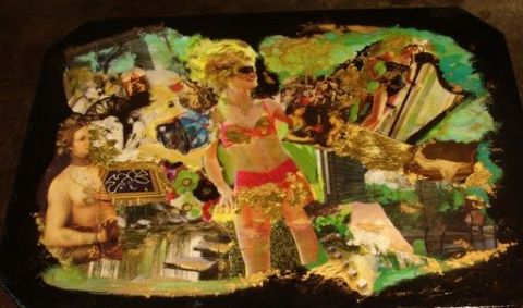 TABLE LIBERTINE - Collage - LAURENCE A