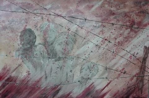 Réclusion - Peinture - France Clermont Réclusion - Peinture - France Clermont