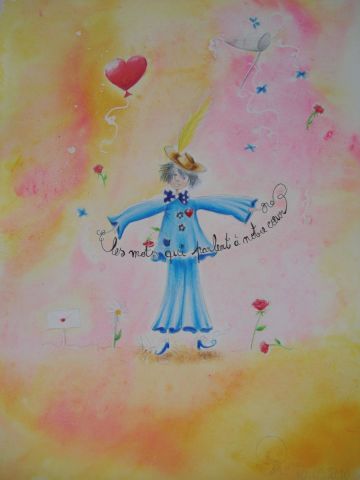 Plume - Peinture - rosyline3 Plume - Peinture - rosyline3