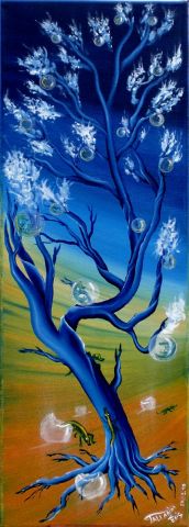 L'arbre de vie - Peinture - Tallarida