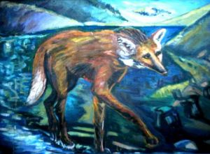 Voir cette oeuvre de 3'Rego Monteiro: Brésilienne loup en voie de disparition