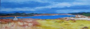 Peinture de Catherine MADELINE: Lac en Ecosse
