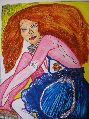 Peinture : DANSEUSE - GHIS Peinture : DANSEUSE - GHIS