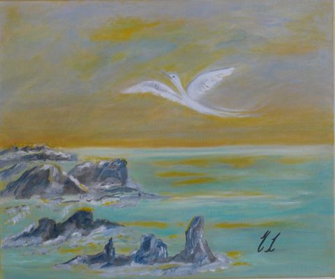 Envol - Peinture - Muriel Leveque Envol - Peinture - Muriel Leveque