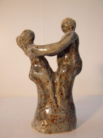 Couple - Sculpture - caroline sudre