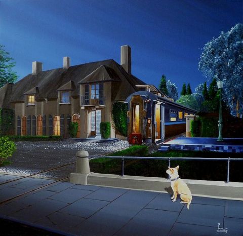 Feelings in Brussels - Peinture - olamboray Feelings in Brussels - Peinture - olamboray