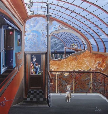 mon atelier, un monde de passions - Peinture - olamboray mon atelier, un monde de passions - Peinture - olamboray