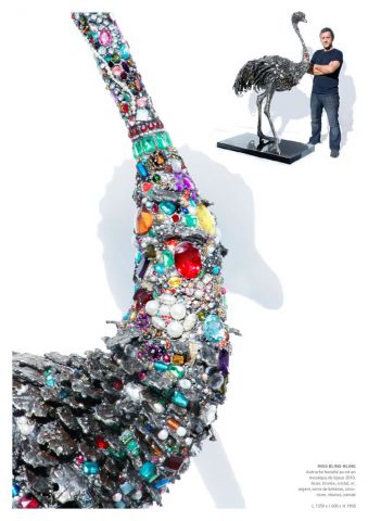 L'artiste thierry benenati - MIS BLING-BLING COL L'artiste thierry benenati - MIS BLING-BLING COL