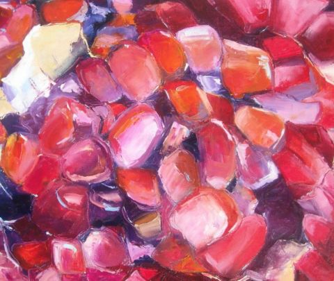 L'artiste Veronique LANCIEN - ROUGE GRENADE L'artiste Veronique LANCIEN - ROUGE GRENADE