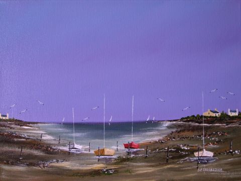 MAREE BASSE - Peinture - J-PAUL TAILLANDIER MAREE BASSE - Peinture - J-PAUL TAILLANDIER