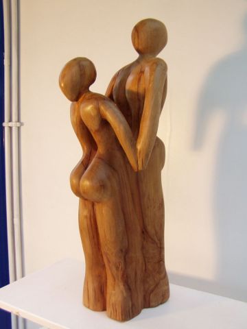 Couple - Sculpture - caroline sudre