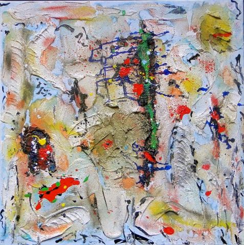 Plissements terrestres - Peinture - Joel JAMBOU Plissements terrestres - Peinture - Joel JAMBOU