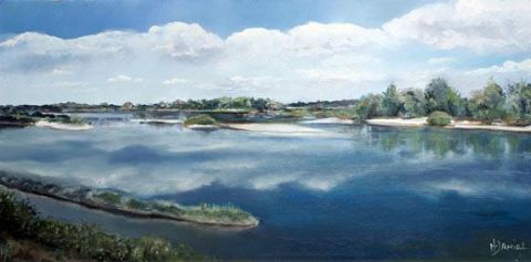 en amont de chatillon - Peinture - nicolartiste en amont de chatillon - Peinture - nicolartiste