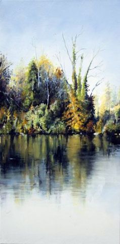 le bouleau - Peinture - nicolartiste le bouleau - Peinture - nicolartiste