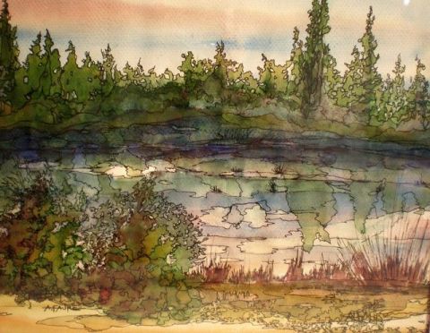 L'artiste ALAIN FAURE - APRES L'ORAGE L'artiste ALAIN FAURE - APRES L'ORAGE