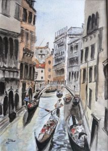 Voir cette oeuvre de olivierb: Le petit canal à Venise