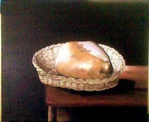 Voir cette oeuvre de martine zendali: corbeille et pain