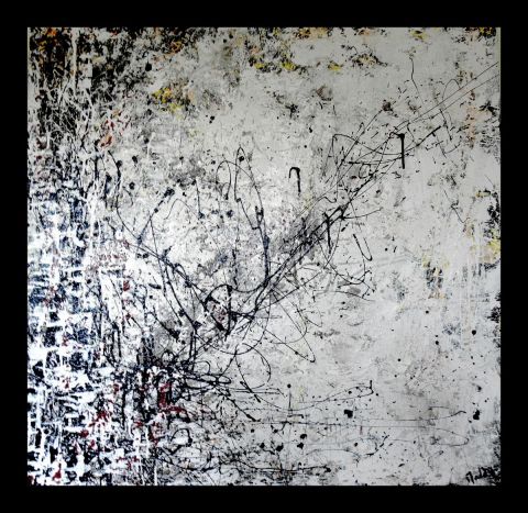 Between the lines - Peinture - abstrack